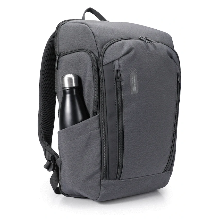 Kingsons Daily Commute 15.6" Laptop Backpack - Grey - Image 8