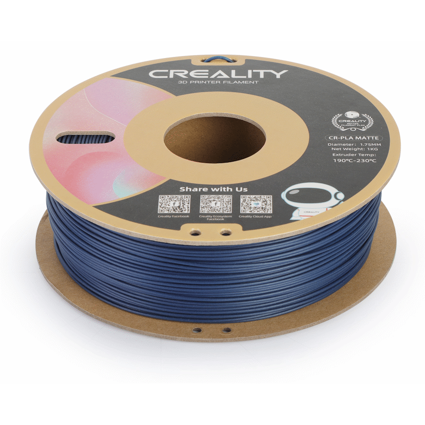 Creality CR-PLA Filament - Matte Navy Blue (1kg) - Image 8