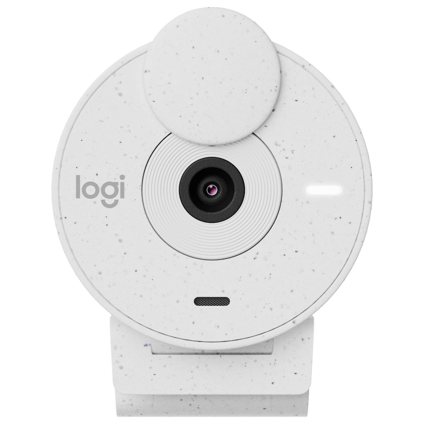 Logitech(R) Brio 300 Full HD Webcam - Off-White - Image 8
