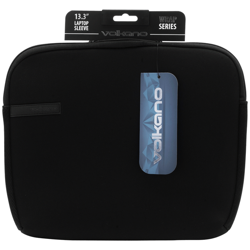 Volkano Wrap series 13.3" Laptop sleeve Black - Image 7