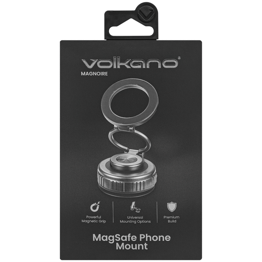 Volkano Magnoire Series Magsafe Phone Mount - Black - Image 10
