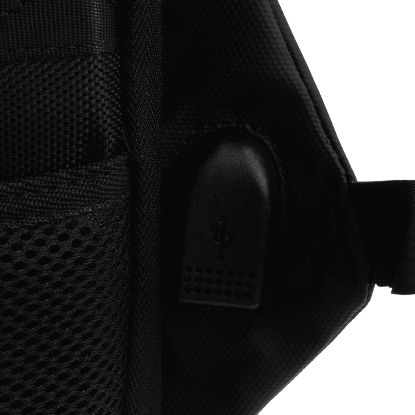 Volkano Smart Deux Laptop Backpack - Black/Charcoal - Image 9