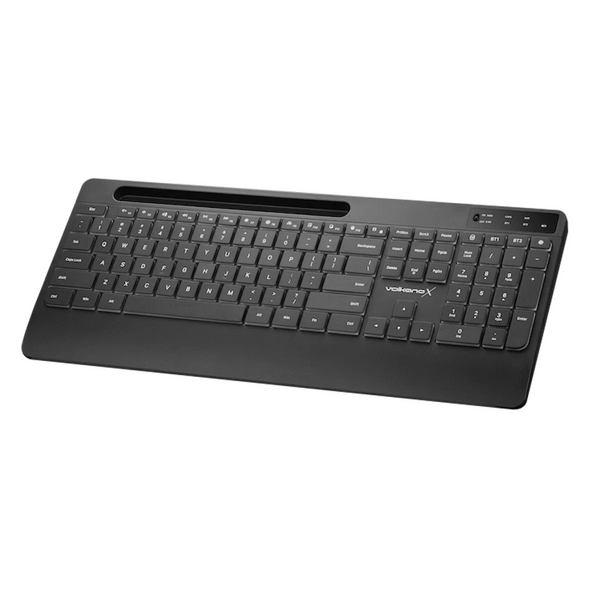 VolkanoX Gem Bluetooth Wireless Keyboard and Mouse - Black - Image 16