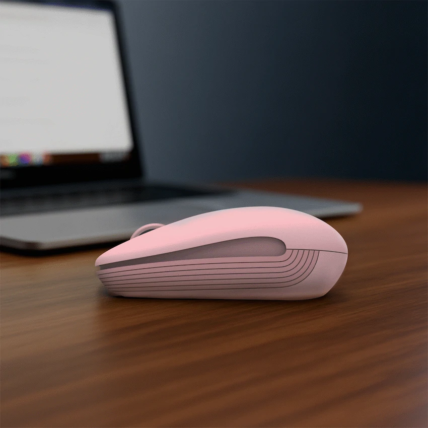 VolkanoX Asher Bluetooth Wireless Mouse - Rose - Image 8