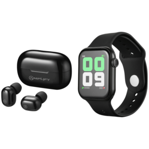Amplify TWS Pods + Fitness Watch - Black