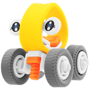 Edu-matic Flexi Build Mini Kit - Car - 18 pcs