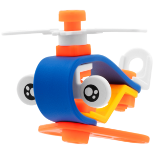 Edu-matic Flexi Build Mini Kit - Helicopter - 14 pcs