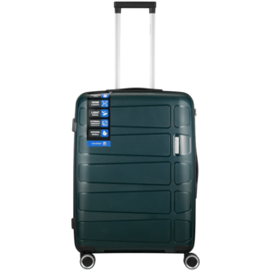 Travelwize Tourer PP 65cm 4-wheel Spinner Luggage Petrol