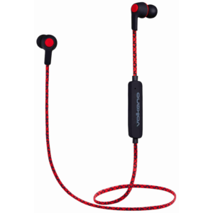 Volkano Moda - Nylon Bluetooth Earphones with Carry Case - RD