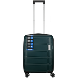 Travelwize Tourer PP 55cm 4-wheel Spinner Luggage Petrol