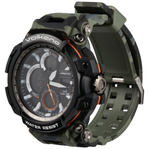Volkano Routine Series Sports Watch - Green Camo