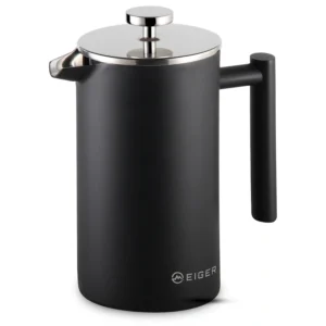 TOSCA SERIES DOUBLE WALL COFFEE PRESS MATT BLACK 700ml