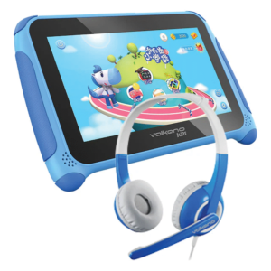 Volkano Kids 7" Tablet Bundle VK-740-12-BL and VK-6512-BL