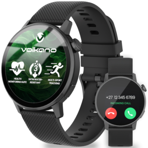 Volkano Orion Series Unisex GPS Watch - Black