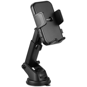 Amplify Anchor Series Extendable Car Dash Mount Phone Holder - Black