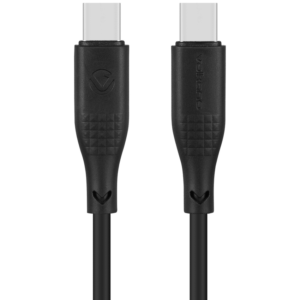 Volkano Nova Series USB C to USB C 100W 1.2m TPE cable-Black