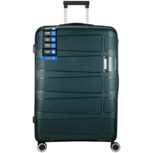 Travelwize Tourer PP 75cm 4-wheel Spinner Luggage Petrol