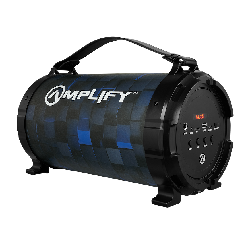 Amplify Thump Series Bluetooth Speaker -Black/Blue - Image 2