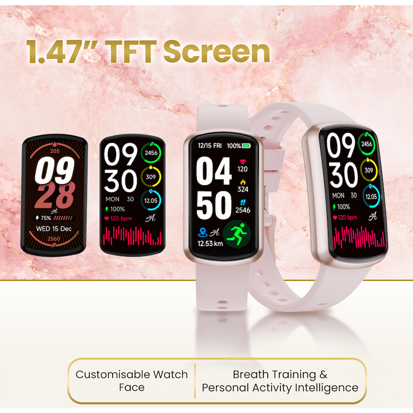 Volkano Ayla Collection Fitness Smartwatch - Gold - Image 3