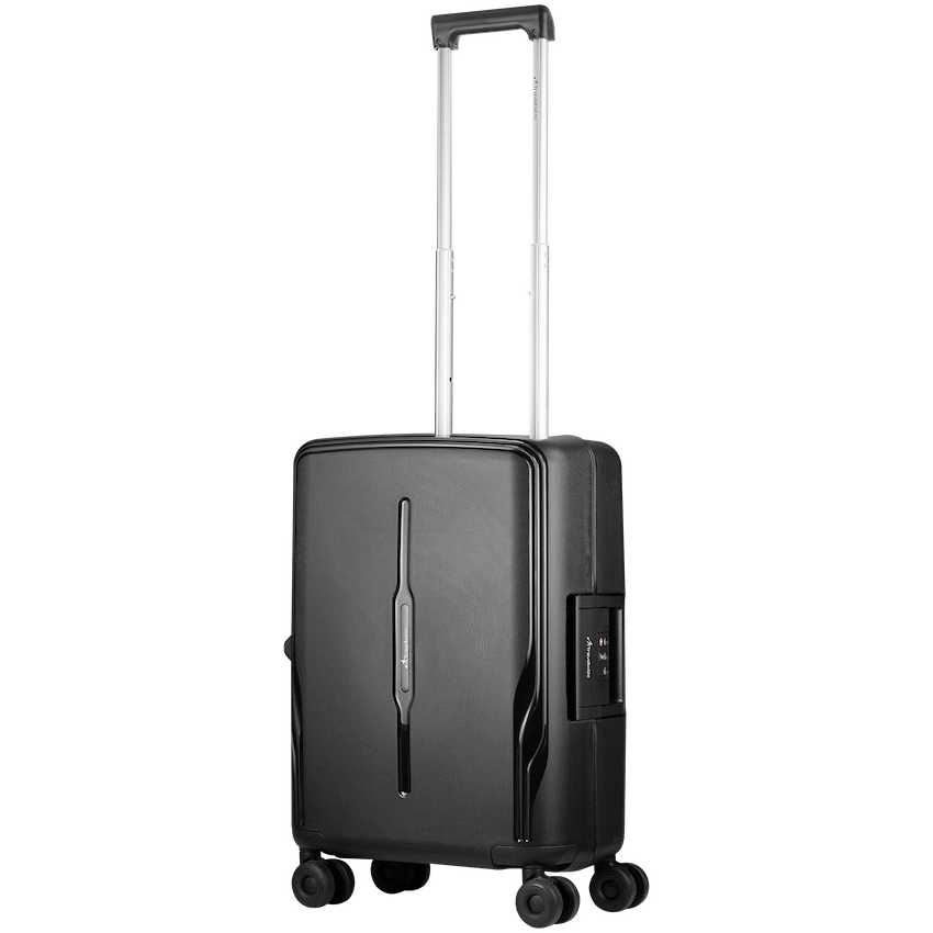 Travelwize Clipper PP 55cm 4-Wheel Spinner Luggage Black - Image 4