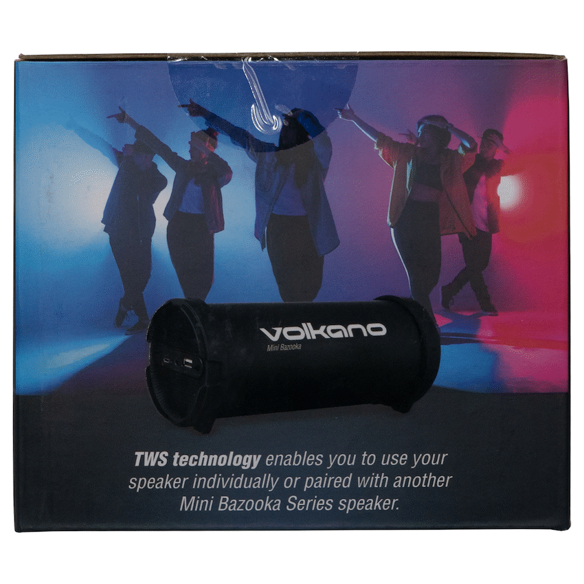 Volkano Mini Bazooka Series Bluetooth Speaker - Image 4