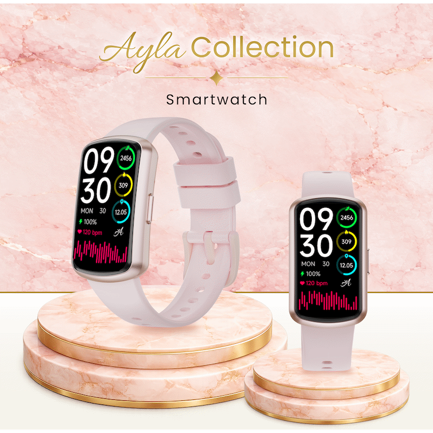 Volkano Ayla Collection Fitness Smartwatch - Gold - Image 5