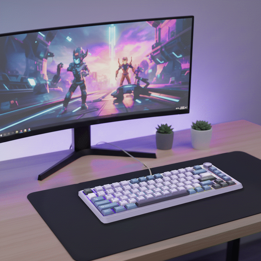 Volkano Gaming Phantom X2 TKL Mechanical Tri-Mode Wireless Keyboard - Image 9
