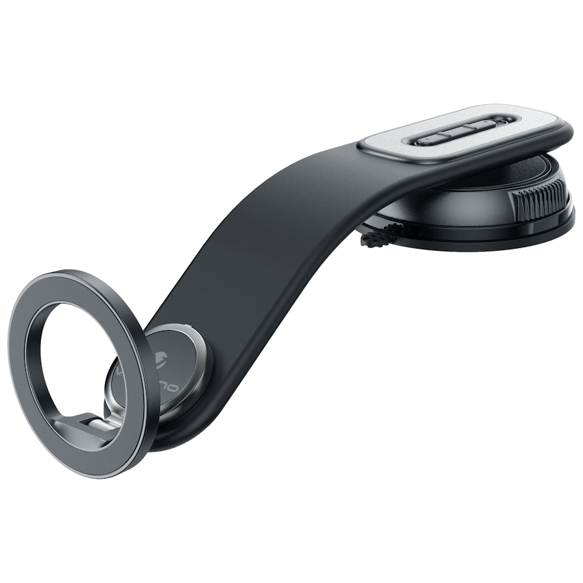Volkano Arcmount Bendable Dash Mount Magnetic Phone Holder - Black - Image 8