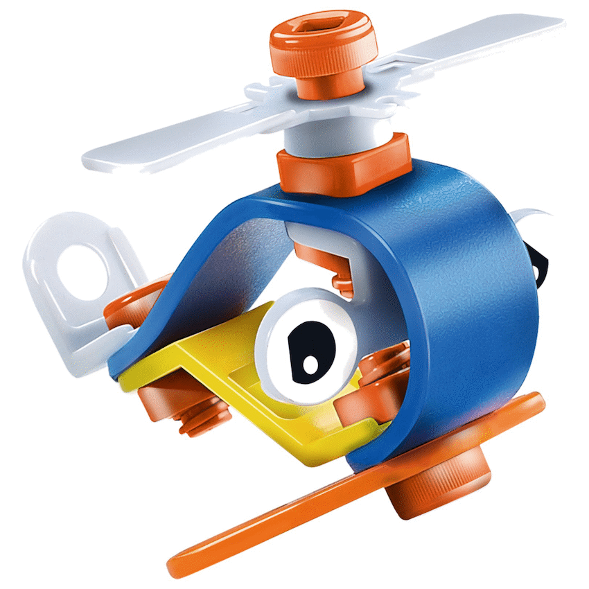 Edu-matic Flexi Build Mini Kit - Helicopter - 14 pcs - Image 9