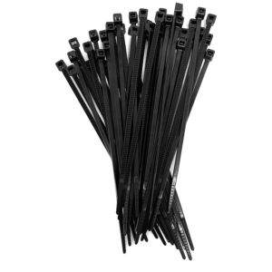 Ellies Cable Tie 2.5mm X 100mm - 20 PACK SIZE - BK