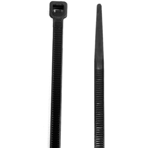 Ellies Cable Tie 4.8mm X 200mm - 100 PACK SIZE - BK