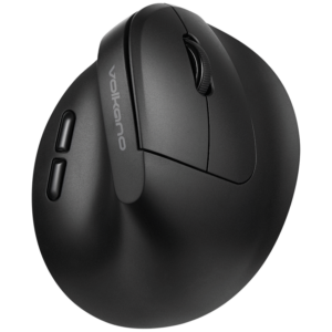 Volkano Curve Series Ergonomic Bluetooth Wireless mouse - Black