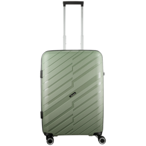 Travelwize Java PP 4-Wheel Spinner 65cm Luggage - Military