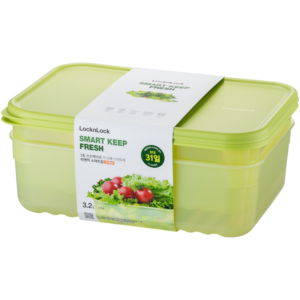 LocknLock Fresh Block rect 3.2lt 2pce ( Order in Qty of 6)