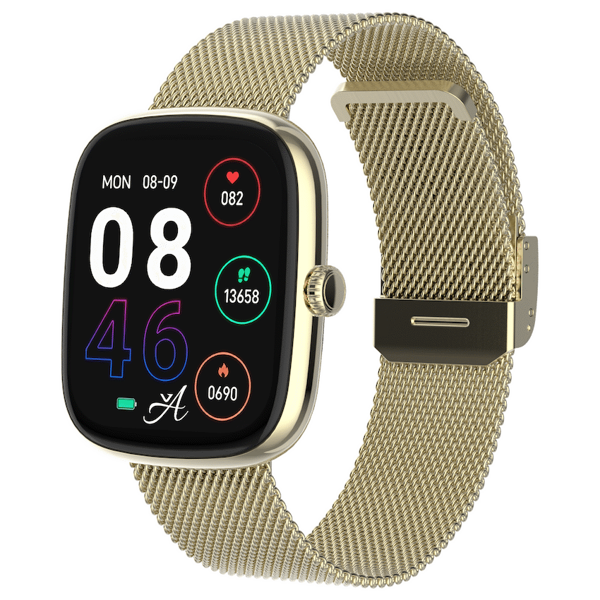 Volkano Ayla Collection Smartwatch with Milanese Strap - Image 10