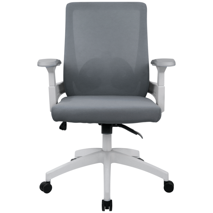 Everfurn Skye Mid Back Office Chair - Grey - Image 2