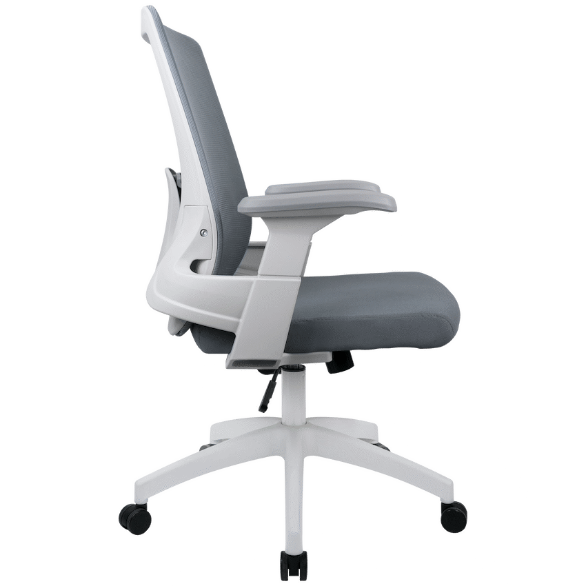 Everfurn Skye Mid Back Office Chair - Grey - Image 3