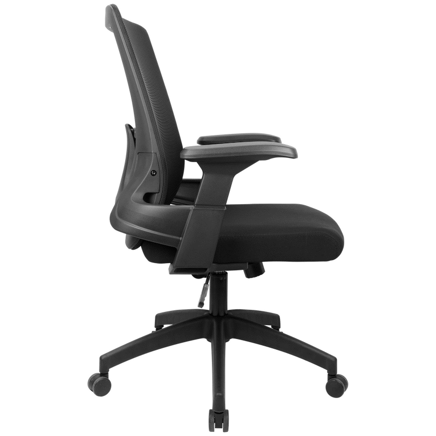 Everfurn Skye Mid Back Office Chair - Black - Image 3