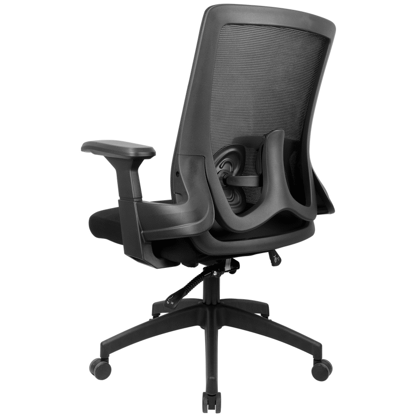Everfurn Skye Mid Back Office Chair - Black - Image 4