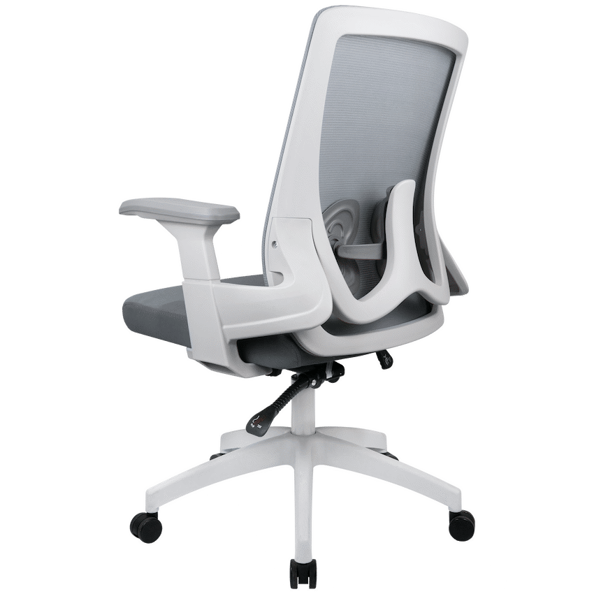 Everfurn Skye Mid Back Office Chair - Grey - Image 4
