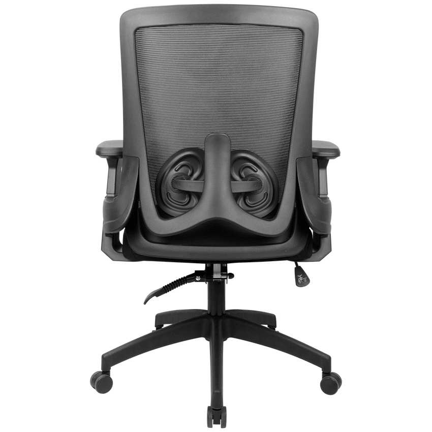 Everfurn Skye Mid Back Office Chair - Black - Image 5