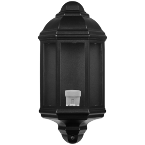 Ellies Forge Series - AC Wall Light - Aluminium + Glass - E27 Base -BK