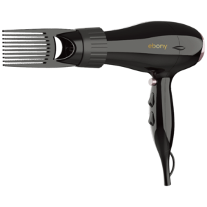 Elektra Ebony Power Comb Hairdryer