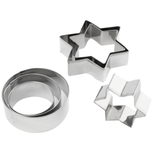 Kitchen Inspire Cookie Cutters Stars ( Order in Qty of 6)