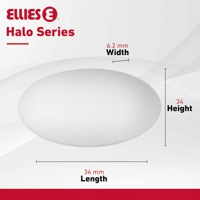 Ellies Halo Series - AC LED ceiling Light 24W - E27 Base Accessory -WT - Image 12